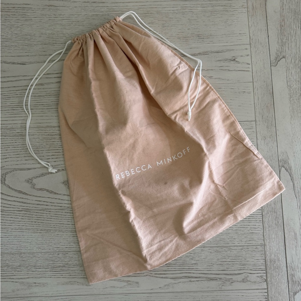 X-Large Rebecca Minkoff Nude Drawstring Dust Bag